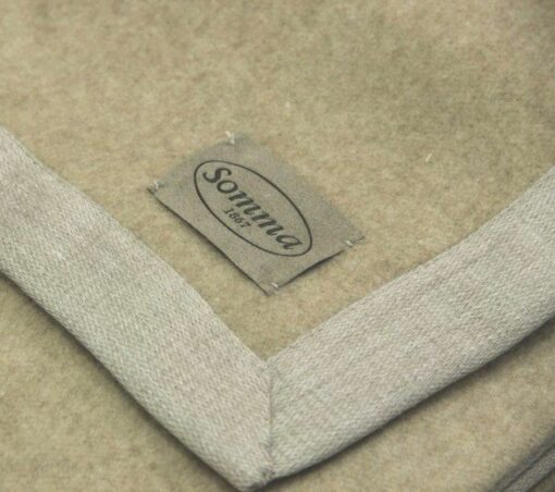 coperta lana somma nyima cashmere marrone