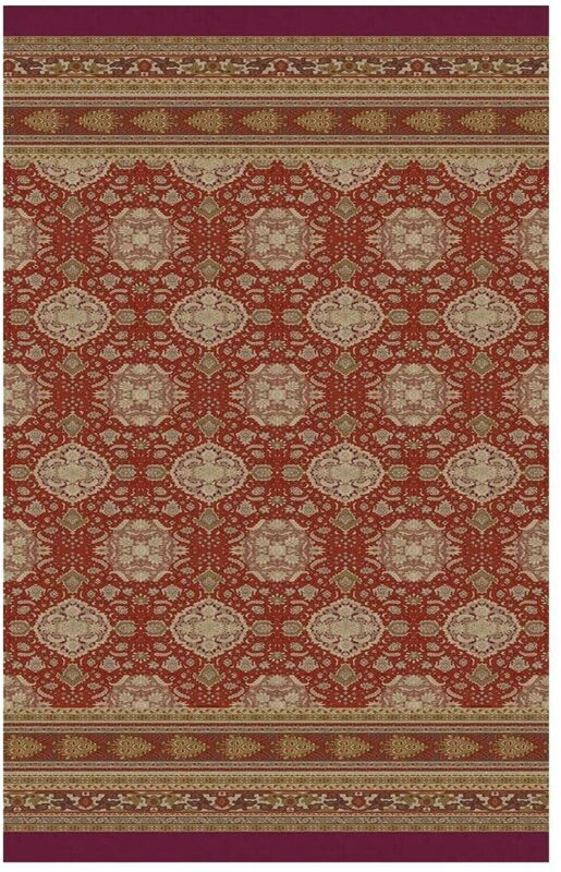 Telo arredo Granfoulard Bassetti San Marco r1 rosso