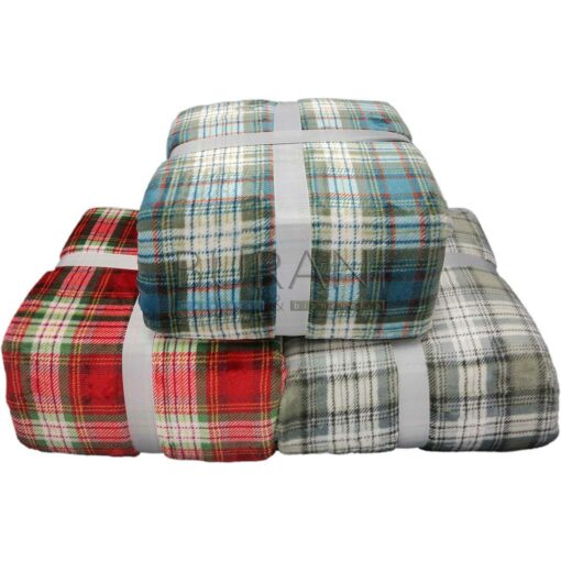 Coperta matrimoniale Tartan