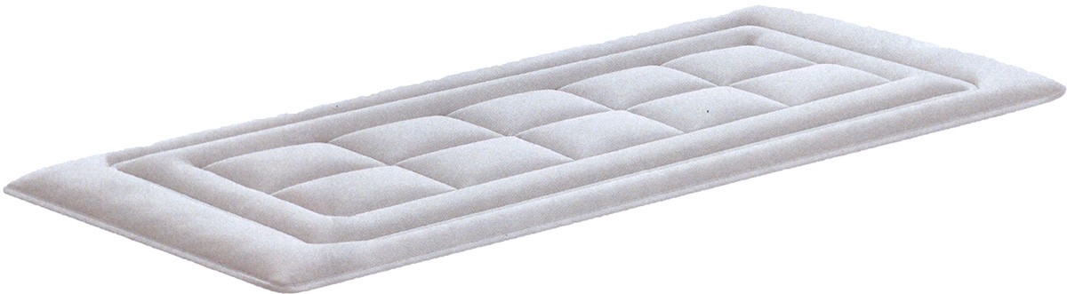 Topper materasso fibra poliestere Comfort alto cm.5 Manifattura Falomo