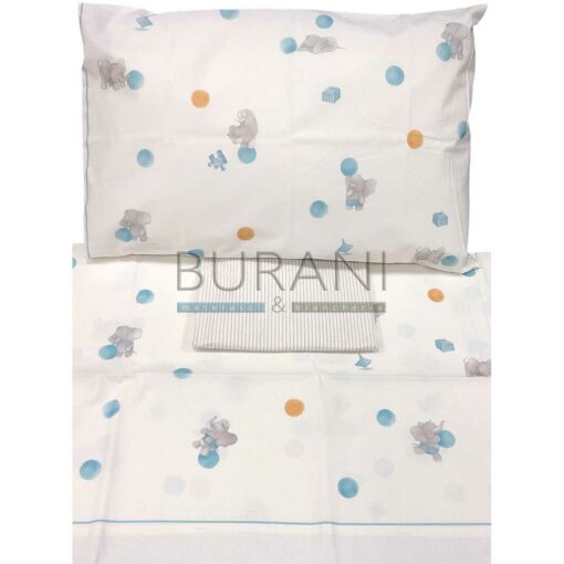 Lenzuolo letto baby con sponde PLAY soffio